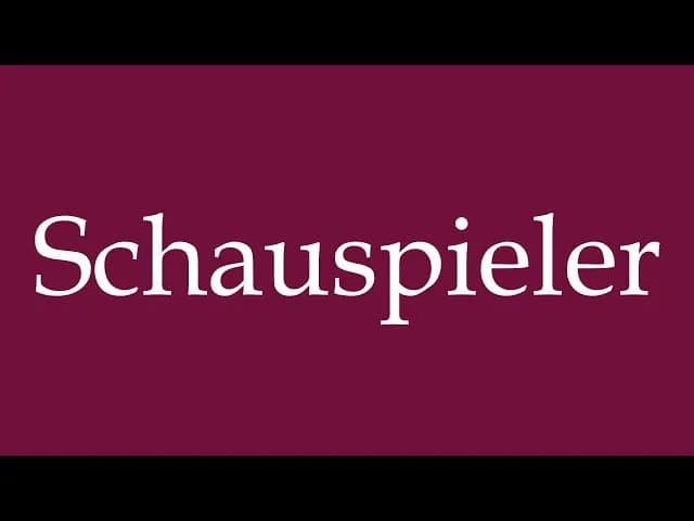 Jak mówić aktor po niemiecku? Sztuczki językowe dla aktorów